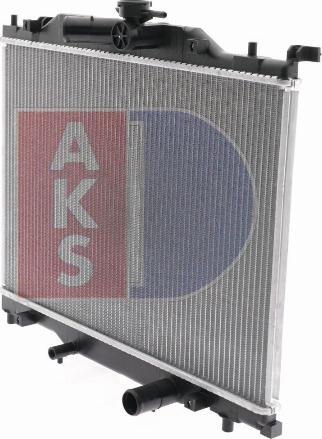 AKS Dasis 110095N - Radiatore, Raffreddamento motore autozon.pro