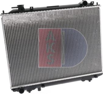 AKS Dasis 110043N - Radiatore, Raffreddamento motore autozon.pro