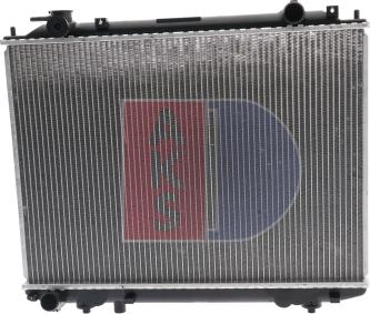 AKS Dasis 110043N - Radiatore, Raffreddamento motore autozon.pro