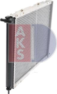 AKS Dasis 181800N - Radiatore, Raffreddamento motore autozon.pro