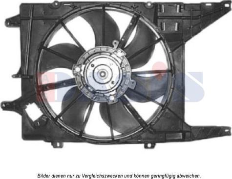 AKS Dasis 188041N - Ventola, Raffreddamento motore autozon.pro