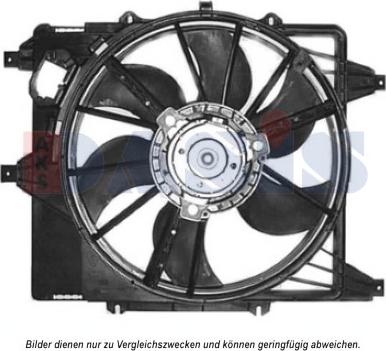 AKS Dasis 188210N - Ventola, Raffreddamento motore autozon.pro