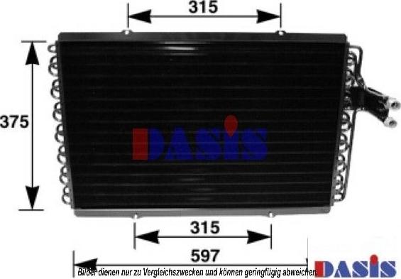 AKS Dasis 182310N - Condensatore, Climatizzatore autozon.pro