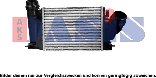 AKS Dasis 187049N - Intercooler autozon.pro