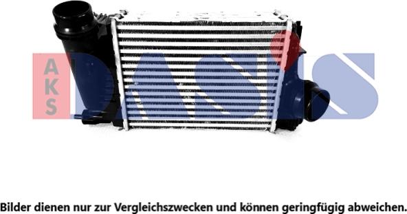 AKS Dasis 187040N - Intercooler autozon.pro