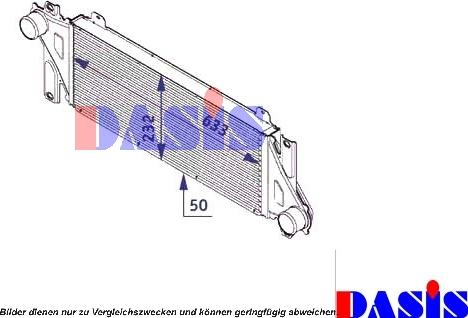 AKS Dasis 137007N - Intercooler autozon.pro