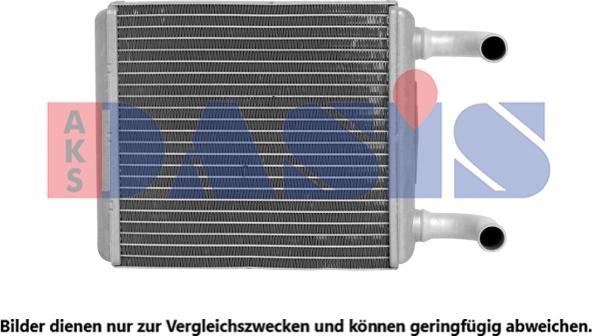 AKS Dasis 129014N - Scambiatore calore, Riscaldamento abitacolo autozon.pro