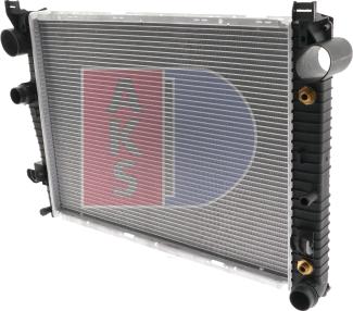 AKS Dasis 125110N - Radiatore, Raffreddamento motore autozon.pro