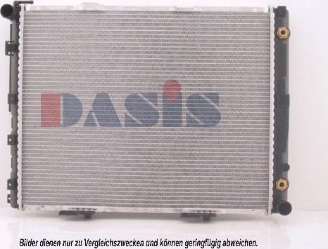 AKS Dasis 120350N - Radiatore, Raffreddamento motore autozon.pro