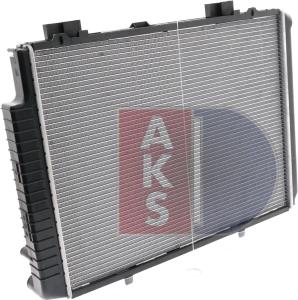 AKS Dasis 121040N - Radiatore, Raffreddamento motore autozon.pro