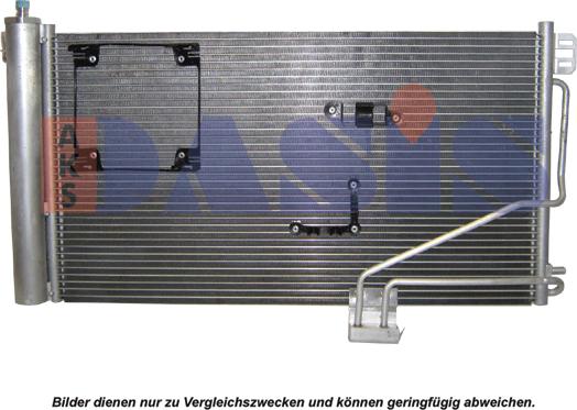 AKS Dasis 123520N - Condensatore, Climatizzatore autozon.pro