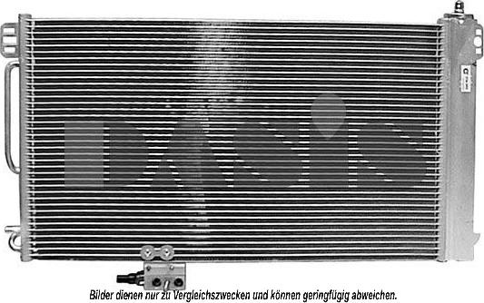 AKS Dasis 122012N - Condensatore, Climatizzatore autozon.pro