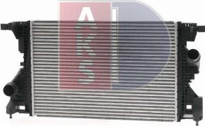 AKS Dasis 127028N - Intercooler autozon.pro