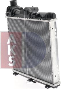 AKS Dasis 170006N - Radiatore, Raffreddamento motore autozon.pro