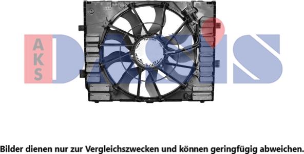AKS Dasis 178004N - Ventola, Raffreddamento motore autozon.pro
