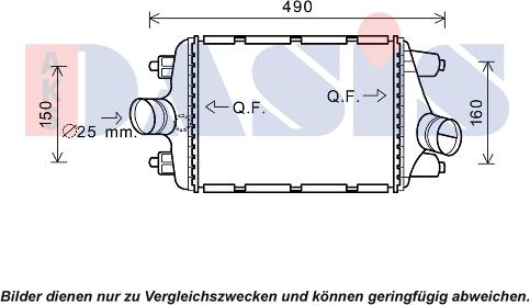 AKS Dasis 177018N - Intercooler autozon.pro