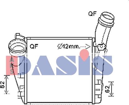 AKS Dasis 177022N - Intercooler autozon.pro