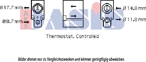 AKS Dasis 840590N - Valvola ad espansione, Climatizzatore autozon.pro