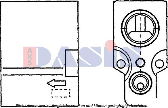 AKS Dasis 840104N - Valvola ad espansione, Climatizzatore autozon.pro