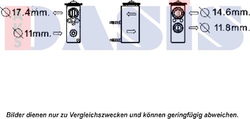 AKS Dasis 840184N - Valvola ad espansione, Climatizzatore autozon.pro