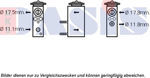 AKS Dasis 840180N - Valvola ad espansione, Climatizzatore autozon.pro