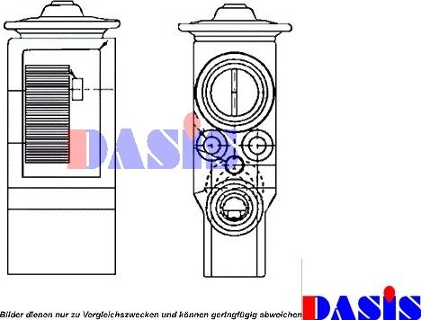 AKS Dasis 840137N - Valvola ad espansione, Climatizzatore autozon.pro