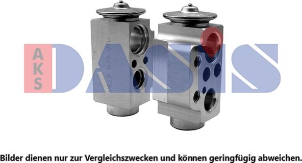 AKS Dasis 840352N - Valvola ad espansione, Climatizzatore autozon.pro