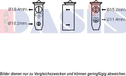 AKS Dasis 840255N - Valvola ad espansione, Climatizzatore autozon.pro