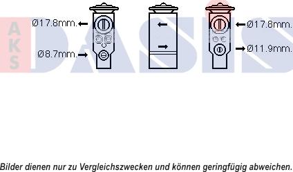 AKS Dasis 840251N - Valvola ad espansione, Climatizzatore autozon.pro