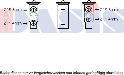 AKS Dasis 840253N - Valvola ad espansione, Climatizzatore autozon.pro