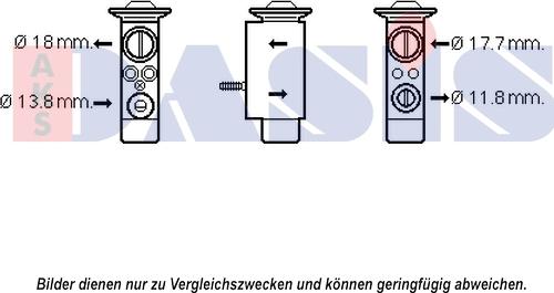 AKS Dasis 840228N - Valvola ad espansione, Climatizzatore autozon.pro