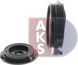 AKS Dasis 855006N - Innesto elettromagnetico, Compressore clima autozon.pro