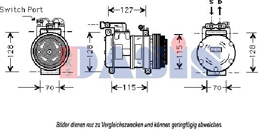 AKS Dasis 850996N - Compressore, Climatizzatore autozon.pro