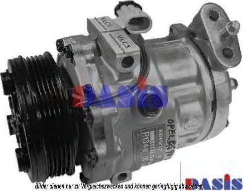 AKS Dasis 850411N - Compressore, Climatizzatore autozon.pro