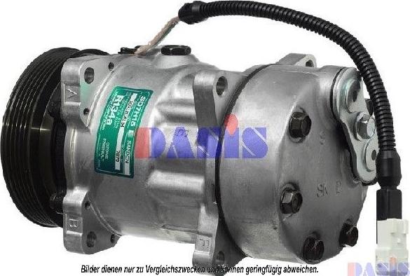 AKS Dasis 850484N - Compressore, Climatizzatore autozon.pro