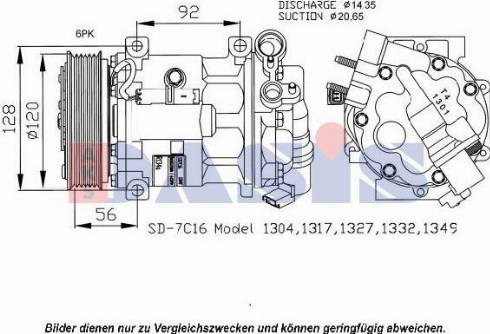 AKS Dasis 850477N - Compressore, Climatizzatore autozon.pro