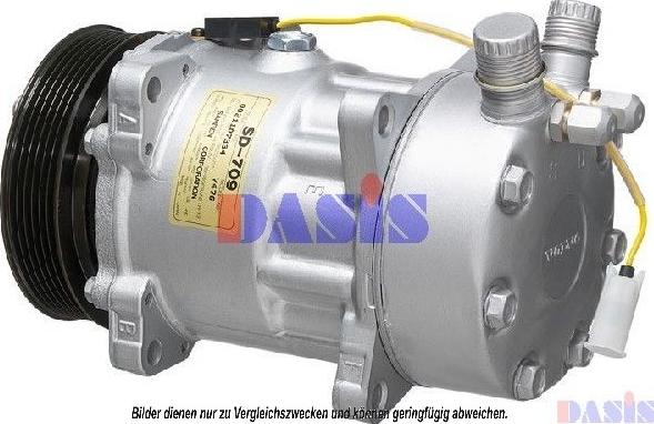 AKS Dasis 850590N - Compressore, Climatizzatore autozon.pro