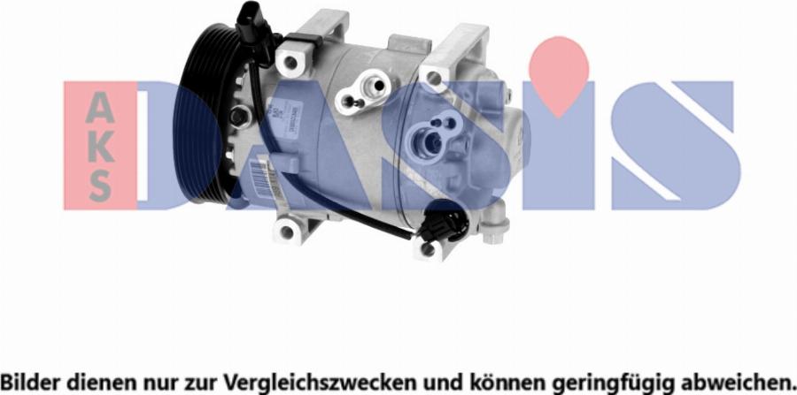 AKS Dasis 850557N - Innesto elettromagnetico, Compressore clima autozon.pro