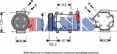 AKS Dasis 850686N - Compressore, Climatizzatore autozon.pro