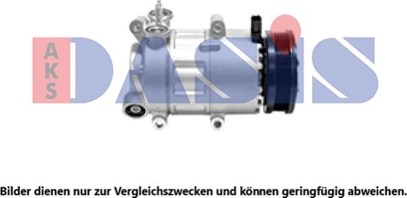 AKS Dasis 850096N - Compressore, Climatizzatore autozon.pro