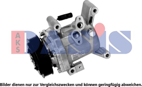 AKS Dasis 850166N - Compressore, Climatizzatore autozon.pro