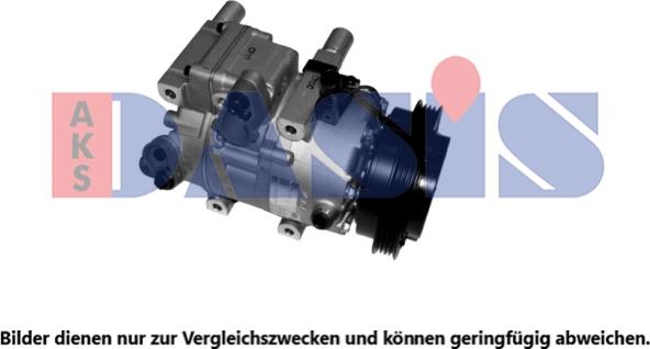 AKS Dasis 851947N - Compressore, Climatizzatore autozon.pro