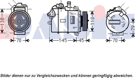 AKS Dasis 851905N - Compressore, Climatizzatore autozon.pro