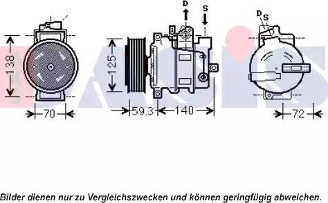 AKS Dasis 851902N - Compressore, Climatizzatore autozon.pro