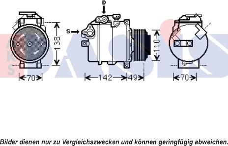 AKS Dasis 851913N - Compressore, Climatizzatore autozon.pro