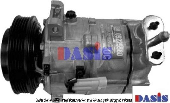 AKS Dasis 851447N - Compressore, Climatizzatore autozon.pro