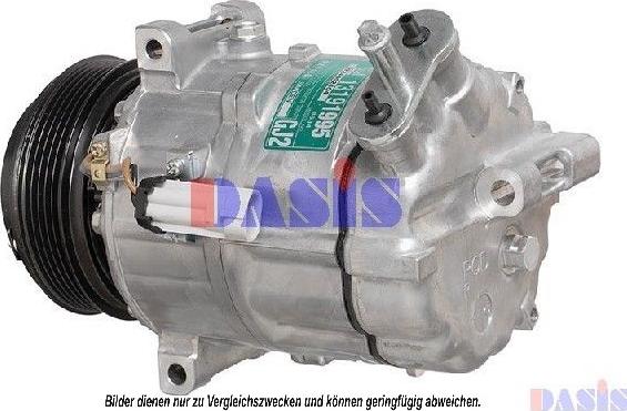 AKS Dasis 851433N - Compressore, Climatizzatore autozon.pro