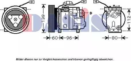 AKS Dasis 851665N - Compressore, Climatizzatore autozon.pro