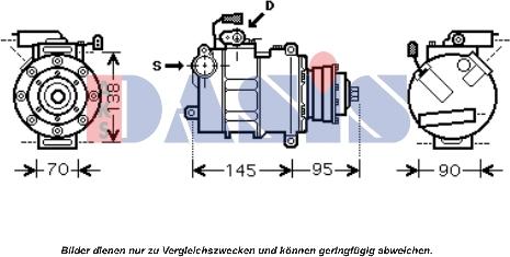 AKS Dasis 851661N - Compressore, Climatizzatore autozon.pro