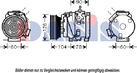 AKS Dasis 851629N - Compressore, Climatizzatore autozon.pro